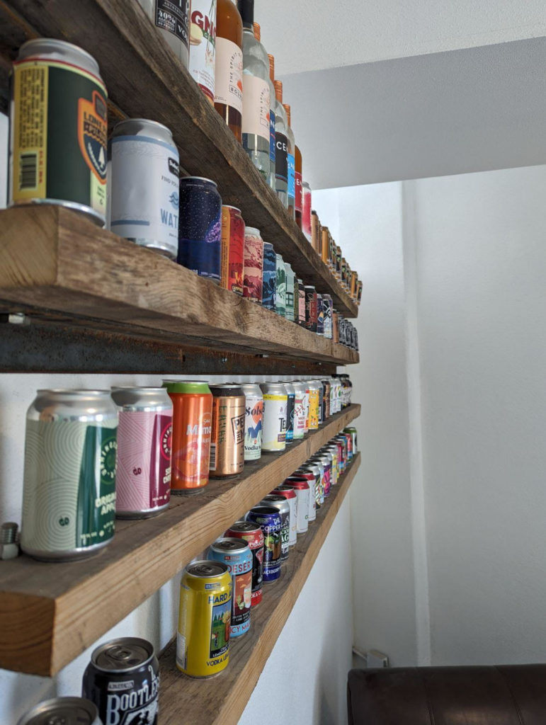 Wall of Cans